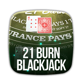 21 Burn Blackjack game cover