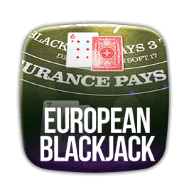 European Blackjack game cover